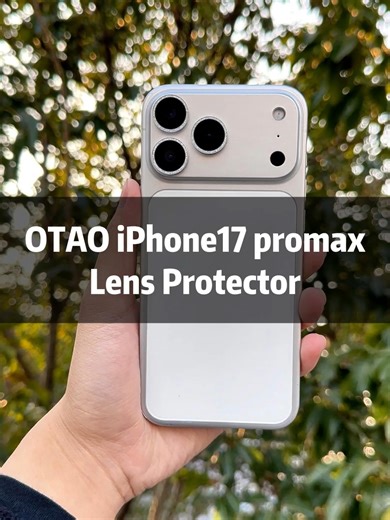 Trendy Lens Protectors for iPhone 17 Pro Max