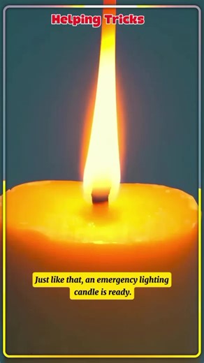 The emergency hack you never knew you needed! 🧼🕯️#LifeHacks #DIY #EmergencyHacks #CreativeIdeas #TikTokHacks