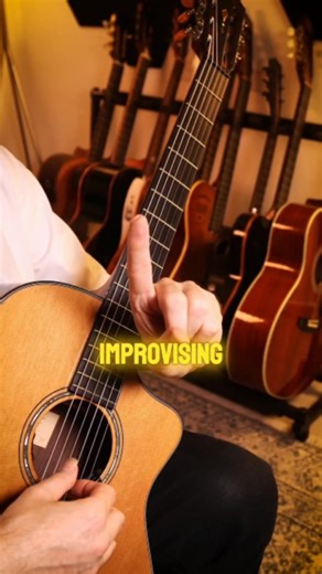 Sir's Guitar Classes on Instagram: "One-String Improvisation Exercise A super simple and effective way for beginners to start improvising! Using just one string, you learn how to: ✅ Build confidence without worrying about complex shapes ✅ Focus on your ear training and musical phrasing ✅ Improve right-hand control and picking accuracy ✅ Explore the fretboard freely and understand note placement ✅ Develop creativity with minimal notes Just one string… and a lot of freedom! Try it and feel the mus