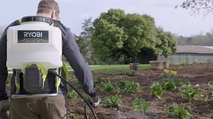 Sprinkle a little love on your garden beds this spring with our 18V ONE Backpack Chemical Sprayer. Add to your ONE collection now: http://bit.ly/P2840 | RYOBI TOOLS USA