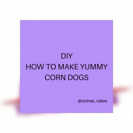 How to make yummy corn dogs.