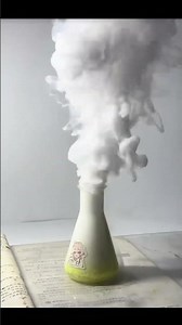 Smoke Screen Reaction | Titanium Tetrachloride + Water | White Smoke Chemistry Experiment