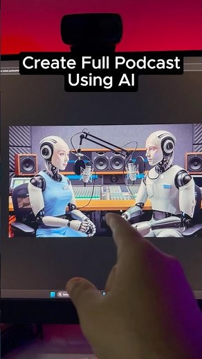 How to Create a Complete Podcast using AI #ai