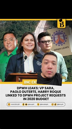 VP Sara Duterte naging proponent din daw sa 1B worth of DPWH projects nung 2020 ayon sa Bilyonaryo!
