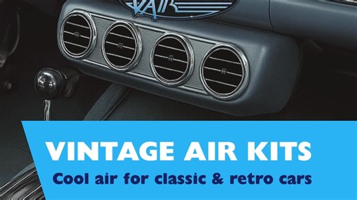Beat the summer heat in your classic car with a Vintage Air Kit from...