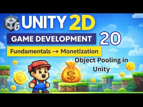 Unity 2D Game Development Course for beginners: Object Pooling in Unity - perform on Obstacles?