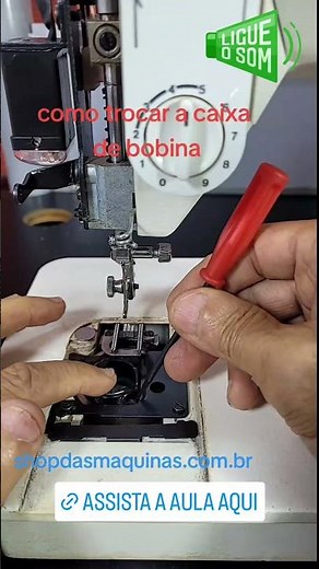 Como Trocar a Caixa de Bobina Singer Ponto ruim