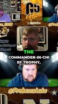 Why the Commander-in-Chief Trophy is the only thing that matters.