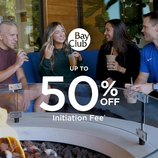 Find your joy with a membership that offers stunning amenities, uplifting energy, and up to 50% off your initiation fee when you join today. | The Bay Club