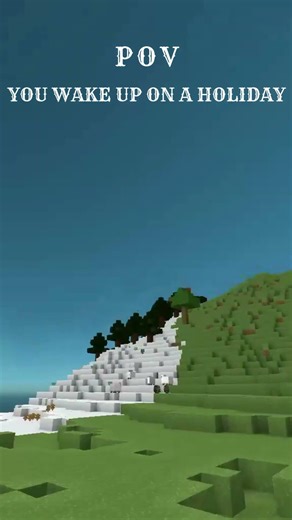 POV : You Wake Up On A Holiday | #bloxd #bloxd.io #bloxdify #cyrex