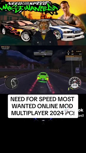 Need for speed most wanted online modo multipllayer Pc #needforspeed #needforspeedmostwantedremake