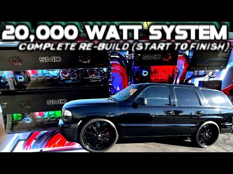 A Powerful Car Audio System Build Done the Proper Way | Multiple Amps & 4 15" Subs start to finish