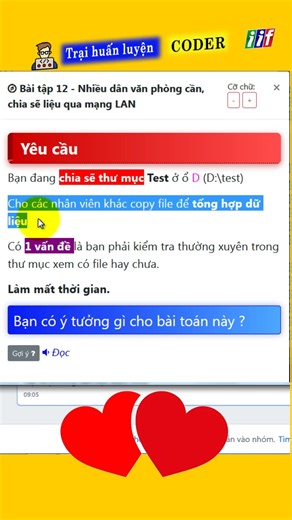 Sharing data over a LAN network, file availability notification solution - Autohotkey