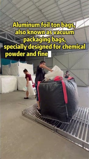 Aluminum foil ton bags,also known as vacuum packaging bags,specially designed
