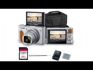 Review: Canon PowerShot SX740 HS | 40x Zoom 4K Travel Camera with Accessories