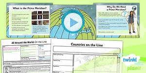 Geography: All Around the World: On the Line Year 4 Lesson Pack 5