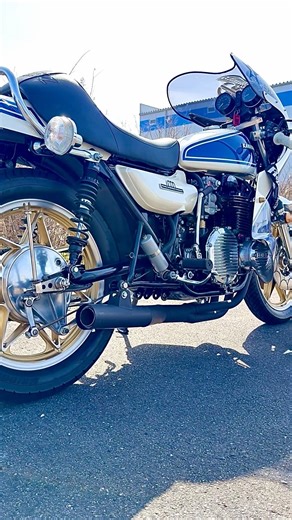 愛車にゼットンのショートパンチングを装着 KZ900 Z1