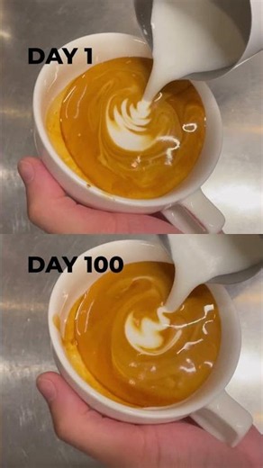 Latte Art Tutorial: Wiggle #shorts #latteart #tutorial