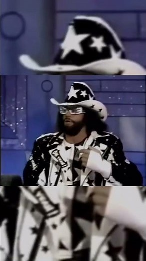 'Macho Man' has the BEST response when asked if he CRIES