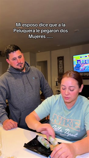 Mi esposo dice que a la Peluquera le pegaron dos Mujeres …..que raro si las Toxiquillas pagaron por tres 😂