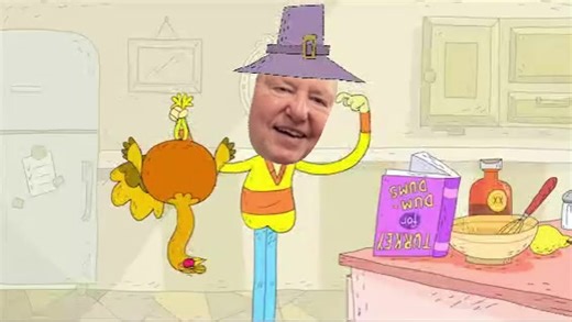 #JibJab making turkey