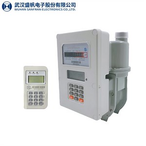 [Hot Item] Sts Keyboard Prepaid Gas Meter with User Interface Unit