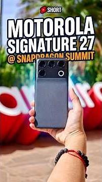 Why everyone is talking about the Motorola Signature 27 #motorola #trending #tech