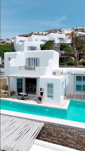 📍Royal Myconian Resort, Greece! #travel #royalmyconian #mykonos
