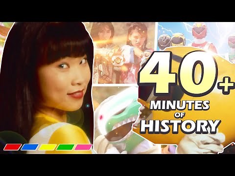 40 Minutes of POWER RANGERS History! (Morph Evolution, Suit History and More!)