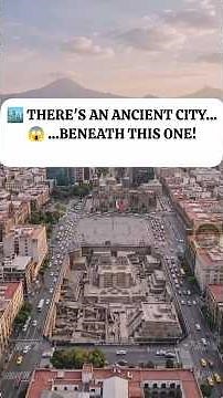 An Ancient City Is Hidden Beneath Mexico City 😱 | Tenochtitlan Explained