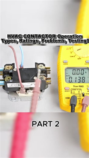 Understanding HVAC Contactors: Operation, Types, and Testing