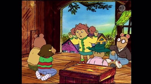 Arthur 03x12 What Scared Sue Ellen?; Clarissa Is Cracked