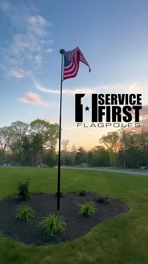 33 reactions | Express your Patriotism with a beautiful high wind Flagpole from Service First | Service First | Facebook
