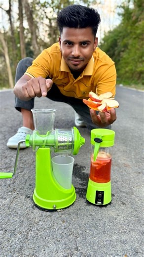 Hand Juicer Machine Vs USB portable Juicer Mixer machine🥤