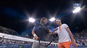 Tsitsipas upset over underarm serve