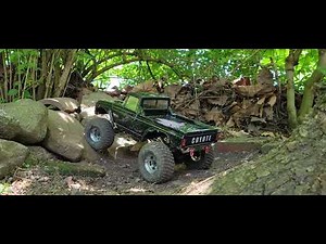 Backyard RC crawler course trail 2022