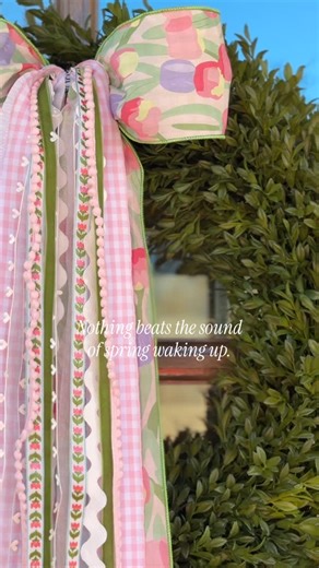 House of Turnberry on Instagram: "Spring is officially in the air, and In the Tulips is kicking off our Spring launch! 🌷 For the first time ever, it will be available in all sizes. Comment SPRING for early access. Sizes have been selling out fast, and our text club gets first dibs every time. 🎀 #spring #springdecor #frontporch #frontdoor #springishere"