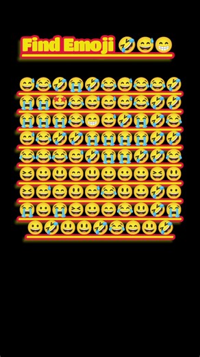 Find 3 Emojis in 5 Seconds – Only 1% Can Do It! Part 65 #find #mindgames