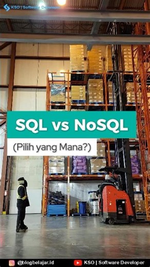 SQL vs NoSQL: Mana yang Lebih Bagus? (Pilih yang Tepat buat Projekmu!) | Shorts