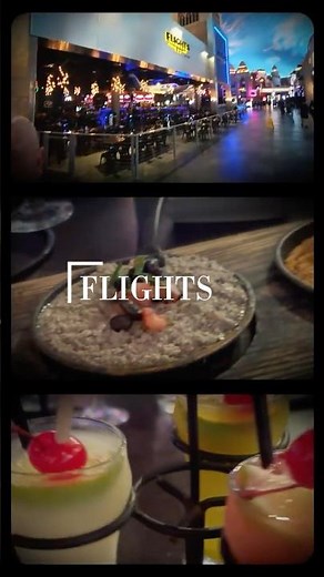 This Vegas Restaurant Serves Everything in Flights ✈️ | FLIGHTS Las Vegas| By Manna