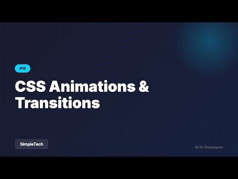 CSS Animations & Transitions | Full Stack Development #16
