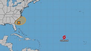 Hurricane Center tracking Tropical Storm Gordon, system off Florida, 3 tropical waves