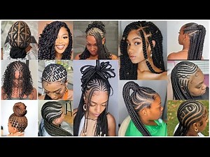 💯Latest & Trending Braids Hairstyles Ideas for Black Women 2025 |Best Braided Hairstyles For Women