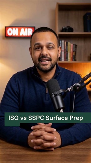 ISO vs SSPC Surface Preparation Explained 🔧 Sa 2.5 vs SP 10 | Coating Standards Guide
