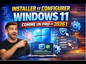 Installer et configurer Windows 11 comme un pro en 2026 !