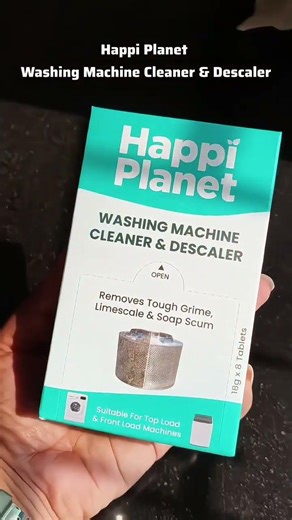 Washing Machine Cleaning Tablets - 12 Tablets Pack