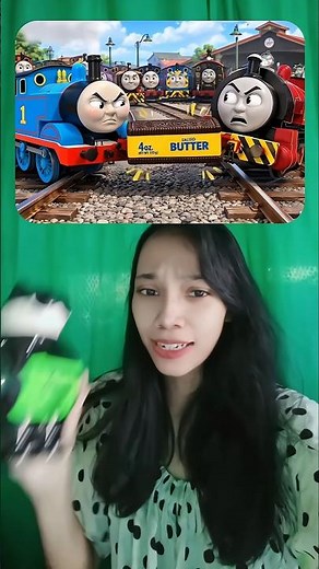 Thomas rebutan butter squishy!?Berapa butter squishy yang disembunyikan Thomas!?