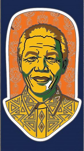 Easy Nelson Mandela Portrait: Step-by-Step for Beginners!