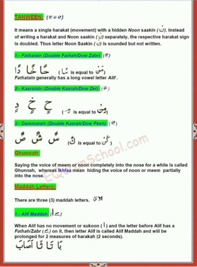 Tajweed Rules✨||Project done by Tajweed batch-18 student#project#islam#tajweed#yt