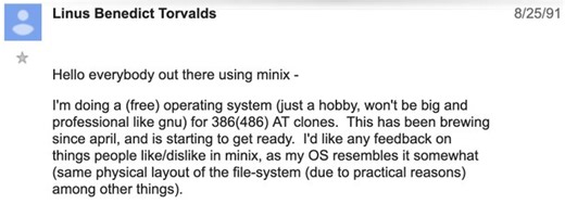 On this Day In History – Linux Was Announced 34 Years Ago